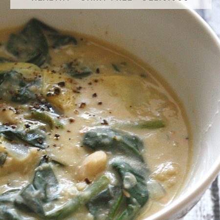 Spinach Artichoke Soup