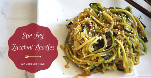 Stir Fry Zucchini Noodles = Fun & Delicious Cooking! - Can ...