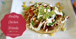 Mexican Chicken Tostada