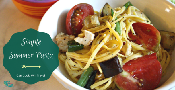 Gluten Free Summer Veggie Pasta - Can Cook, Will Travel