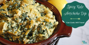 Spicy Kale Artichoke Vegan Dip