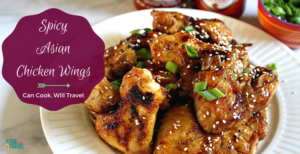 Spicy Asian Baked Chicken Wings