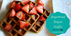 Gingerbread Belgian Waffles